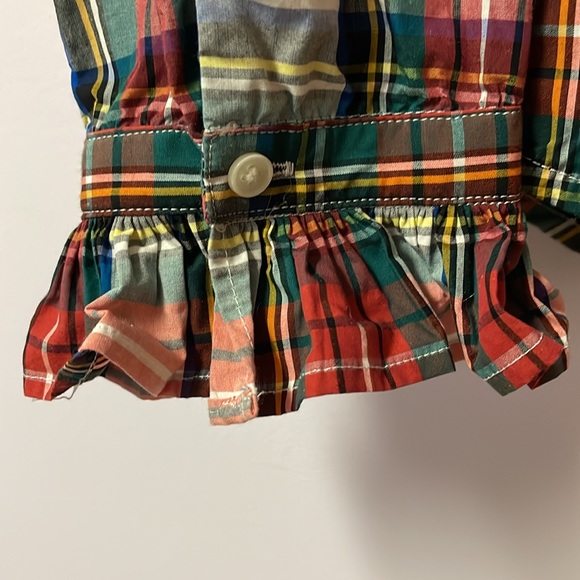 J crew plaid 100% cotton button up, Size S - Picture 4 of 7